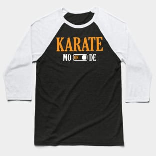 Karate Baseball T-Shirt